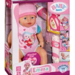 ZAPF Creation Baby Born Σετ με Μωρό Κούκλα Emma για 3+ Ετών 43 εκ. 834800