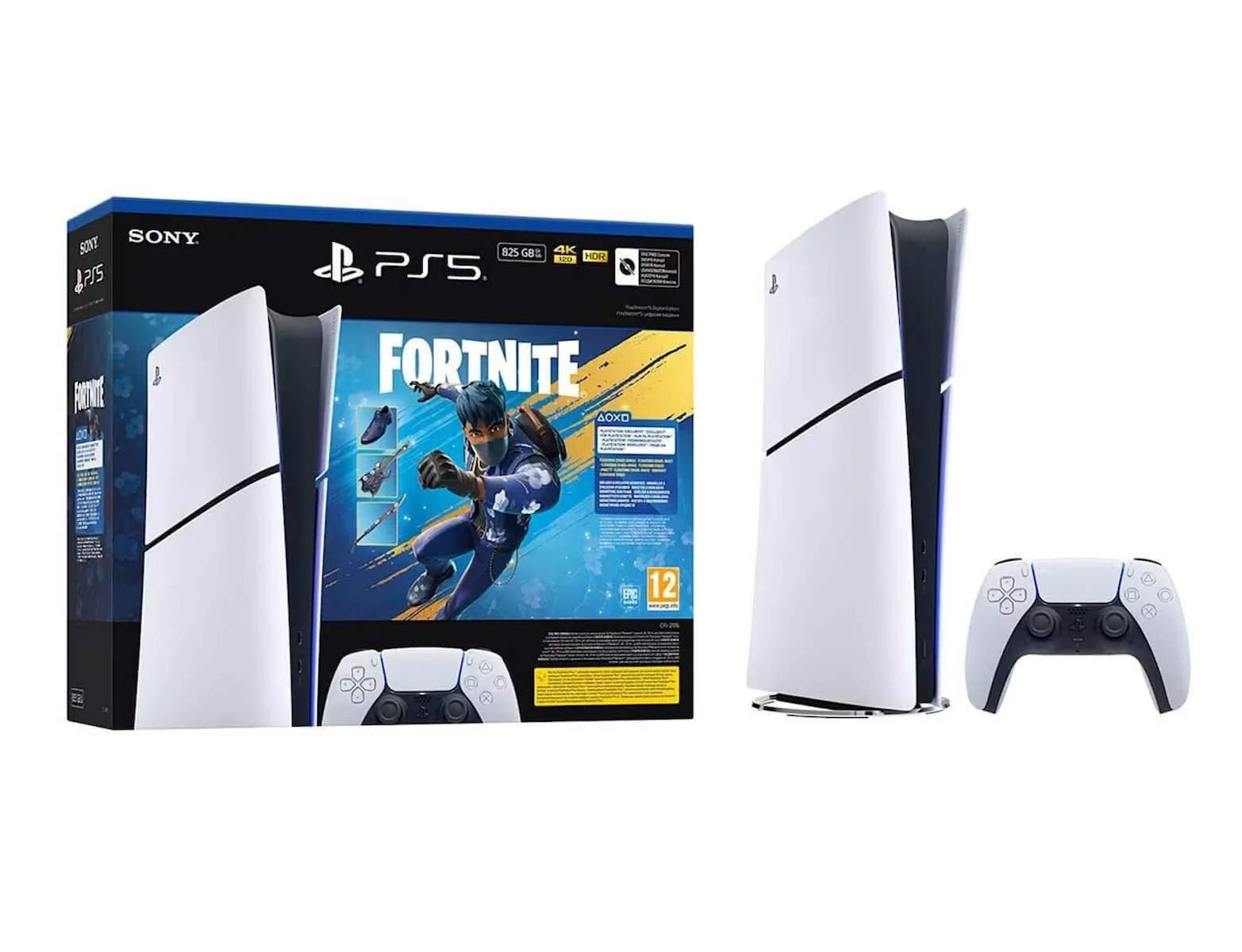20251223140104_sony_playstation_5_slim_digital_825gb_fortnite_flowering_chaos_official_bundle Sony PlayStation 5 Slim Digital 825GB Fortnite Flowering Chaos (Official Bundle) - Image 1