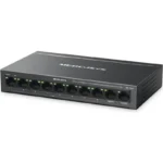 Mercusys MS110CP Unmanaged L2 PoE Switch με 10 Θύρες Ethernet