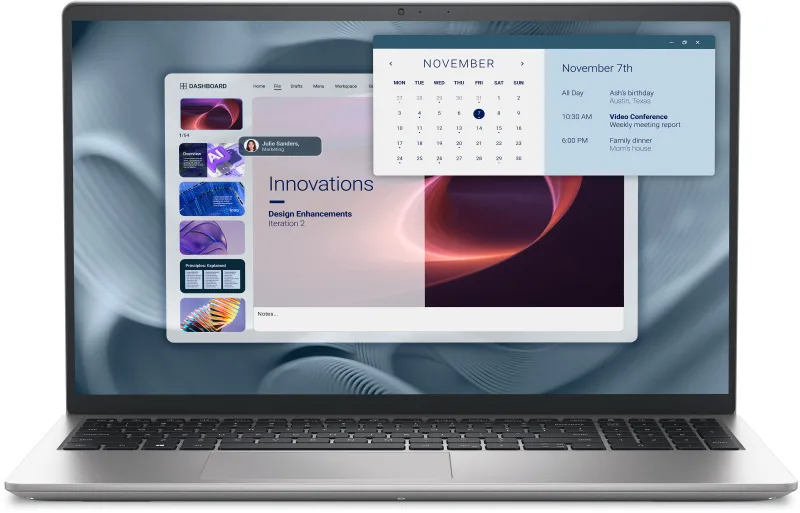 Dell Pro 15 Essential PV15250 15.6" IPS FHD 120Hz (i5-1334U/16GB/1TB SSD/W11 Pro) Platinum Silver (US Keyboard) - Image 1