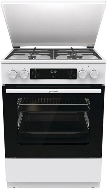 Gorenje GKS6C71WF Κουζίνα 71lt με Εστίες Υγραερίου Π60εκ. Λευκή - Image 1