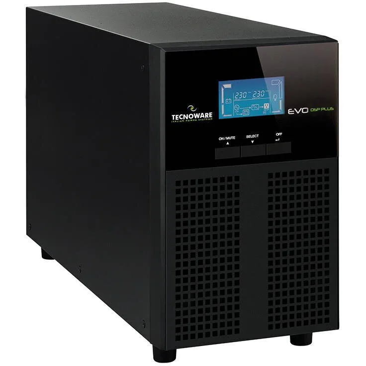 Tecnoware EVO DSP PLUS Mini UPS On-Line 2400VA 2160W με 4 IEC Πρίζες - Image 1