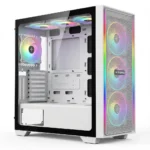Xilence Xilent Flux X916.ARGB Gaming Midi Tower Κουτί Υπολογιστή με Πλαϊνό Παράθυρο Λευκό