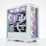 Xilence Xilent Flare X909.ARGB Gaming Midi Tower Κουτί Υπολογιστή με Πλαϊνό Παράθυρο Λευκό