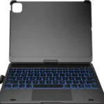 Typecase Case Flexbook Touch Keyboard Ipad Air 11 2024/2025 Grey Kb201t-110-b-sgy-blk-b-us-v4