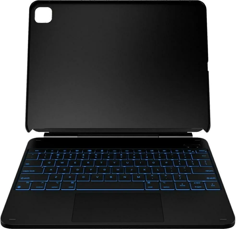 Typecase Case Edge+ Keyboard Ipad Air 13 2024/2025 Carbon Fiber Kb206-129-e-cbkcbk-blk-b-us-v5 - Image 1