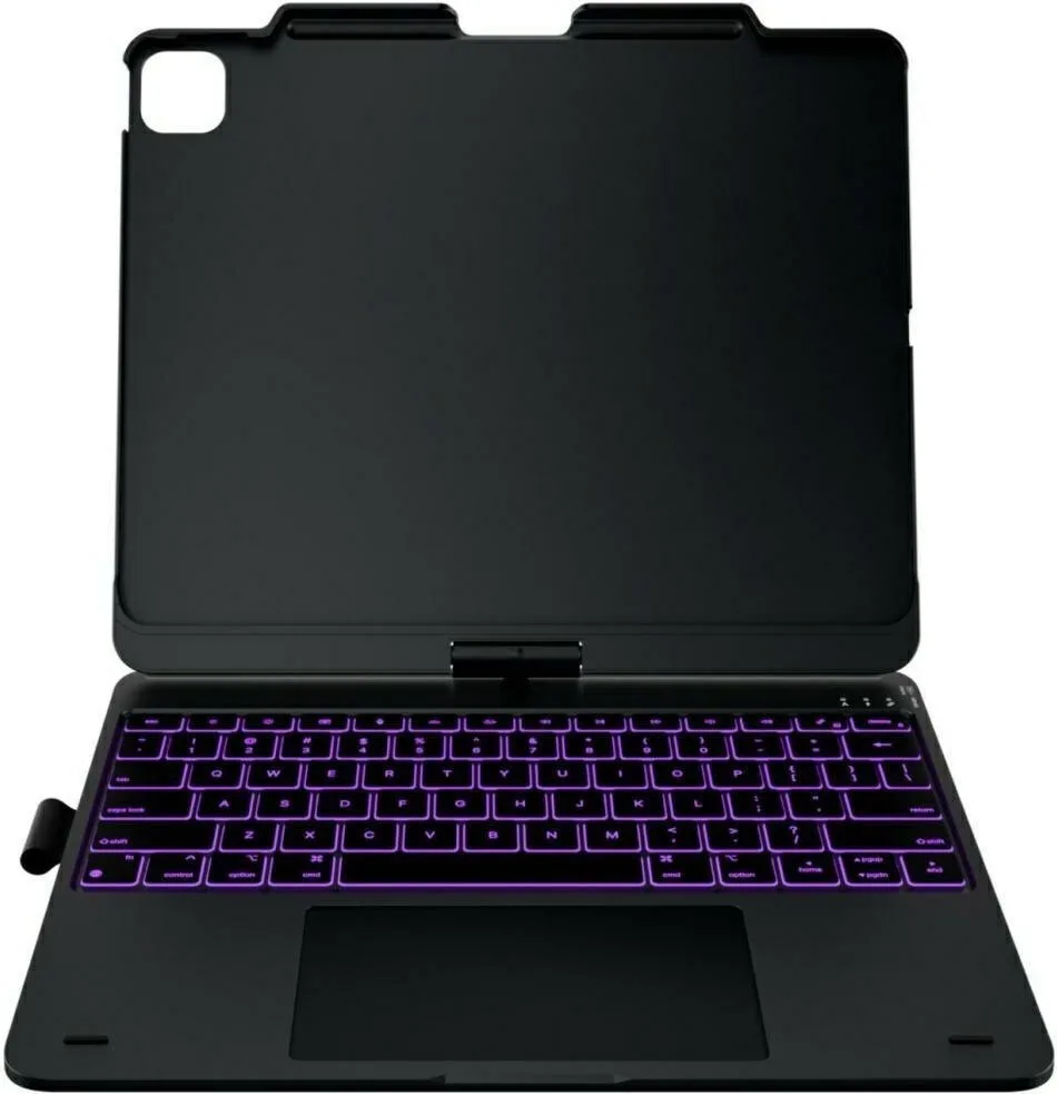 Typecase Case Flexbook Touch Keyboard Ipad Air 13 2024/2025 Black Kb201t-129-c-blk-blk-b-us-v4 - Image 1