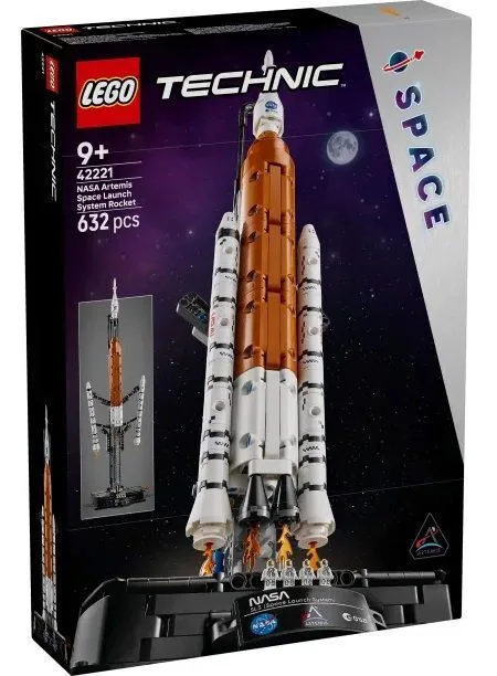 LEGO Technic NASA Artemis Space Launch System Rocket για 9+ Ετών 632τμχ 42221 - Image 1