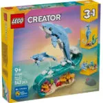 LEGO Creator 3-in-1 Sea Animals: Beautiful Dolphins για 9+ Ετών 542τμχ 31385