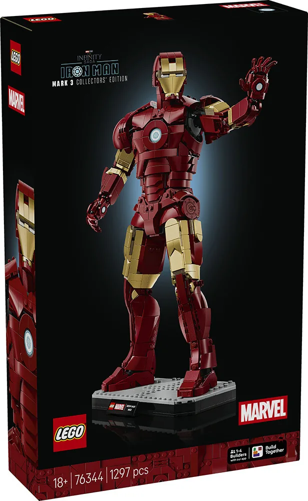 LEGO Marvel Iron Man Mark 3 Collectors' Edition για 18+ Ετών 1297τμχ 76344 - Image 1