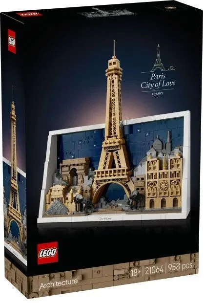 LEGO Architecture Paris – City of Love για 18+ Ετών 958τμχ 21064 - Image 1