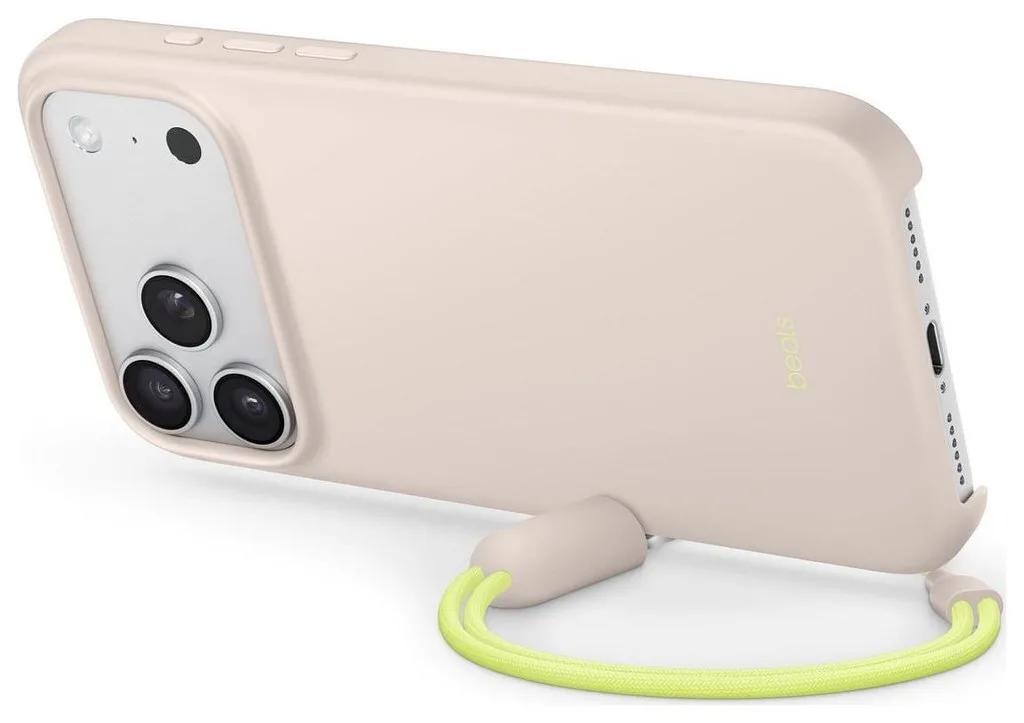 Beats Kickstand Case with MagSafe and Camera Control Back Cover Πλαστικό Lime Stone (iPhone 17 Pro) MGTN4LL/A - Image 1