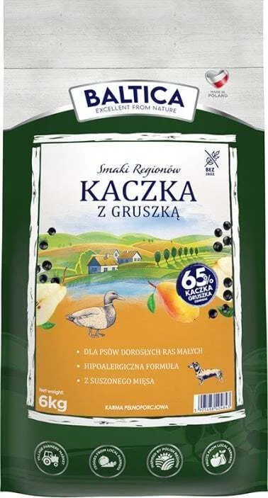 20260105130849_baltica_6kg_xira_trofi_skylon_mikrosomon_fylon_me_papia Baltica 6kg Ξηρά Τροφή Σκύλων Μικρόσωμων Φυλών με Πάπια - Image 1