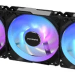 Tcomas FA200 Case Fan 120mm με RGB Φωτισμό 3τμχ