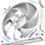Tcomas FC700PRO Case Fan 120mm με ARGB Φωτισμό και Σύνδεση 4-Pin PWM Λευκό