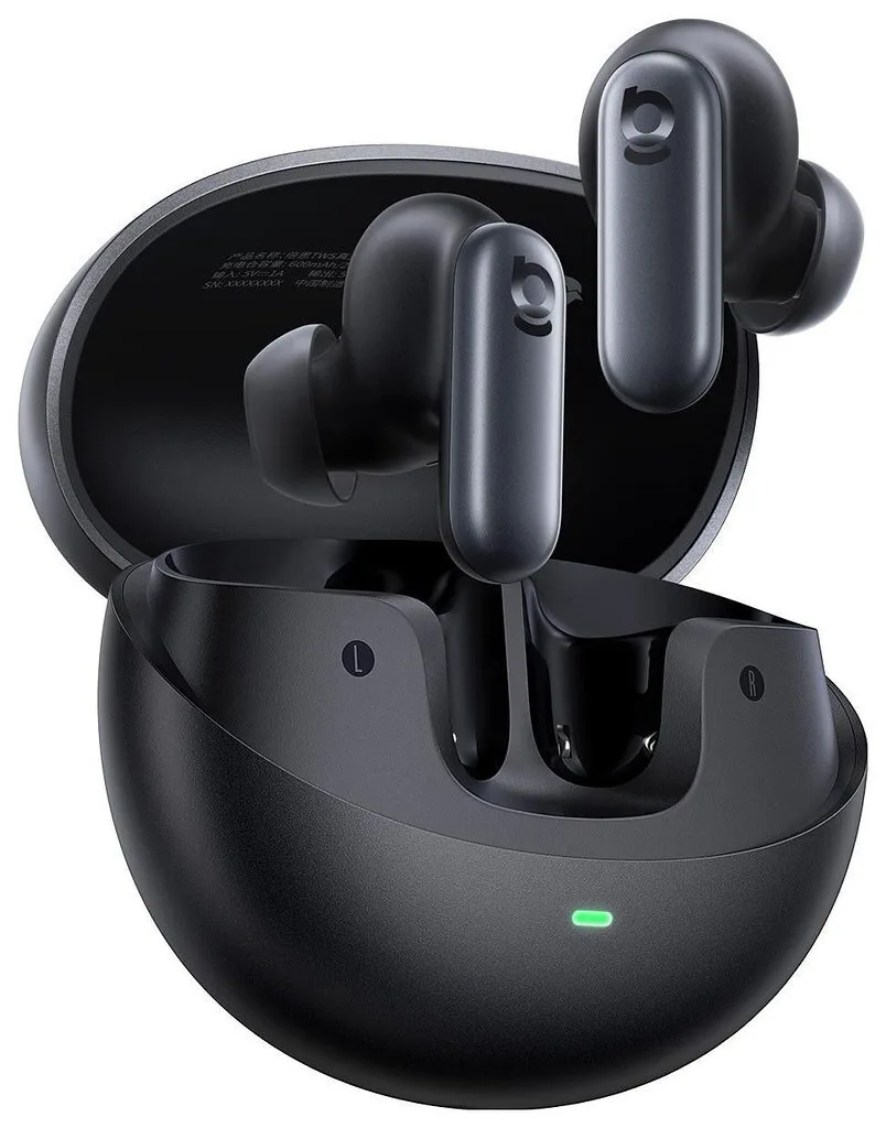 20260105160744_baseus_inspire_xp1_in_ear_bluetooth_handsfree_akoustika_me_antochi_ston_idrota_kai_thiki_fortisis_mayra Baseus Inspire XP1 In-ear Bluetooth Handsfree Ακουστικά με Αντοχή στον Ιδρώτα και Θήκη Φόρτισης Μαύρα - Image 1