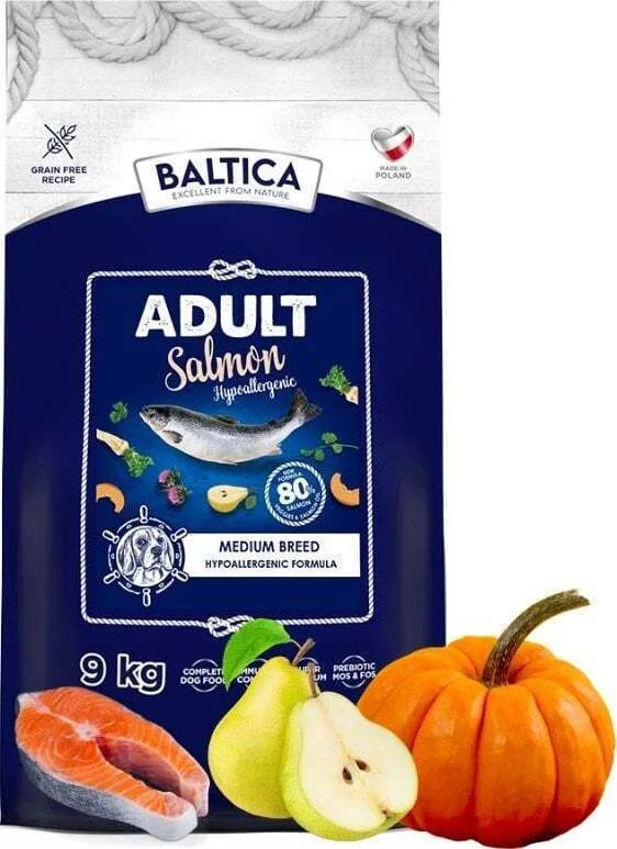20260107140007_baltica_9kg_xira_trofi_skylon_mesaion_fylon_me_solomo Baltica 9kg Ξηρά Τροφή Σκύλων Μεσαίων Φυλών με Σολομό - Image 1