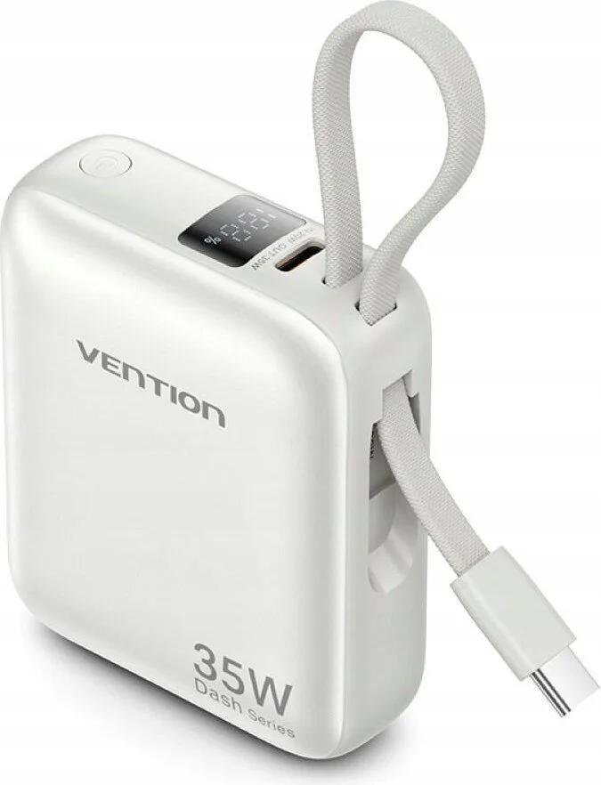 Vention Power Bank 10000mAh 30W με Θύρα USB-C Μπεζ - Image 1