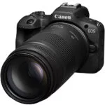 Canon EOS R100 Mirrorless Φωτογραφική Μηχανή Kit (RF-S 18-45mm f/4.5-6.3 IS STM + RF 75-300mm f/4-5.6 IS STM) Μαύρη