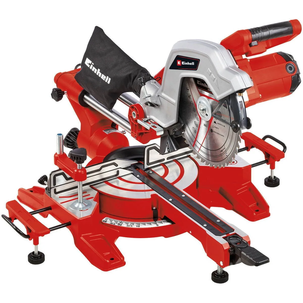 Einhell TC-SM 254 Φαλτσοπρίονο Ρεύματος με Ισχύ 1800W, Δίσκο Κοπής Διαμέτρου 254mm & Ταχύτητα Κοπής 5000rpm - Image 1