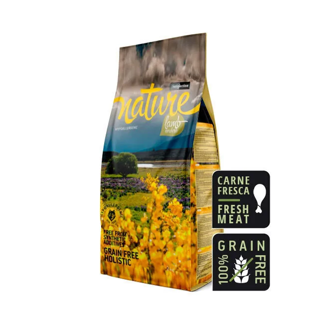 Nature Grain Free Holistic 12kg Ξηρά Τροφή Σκύλων χωρίς Σιτηρά με Αρνί - Image 1