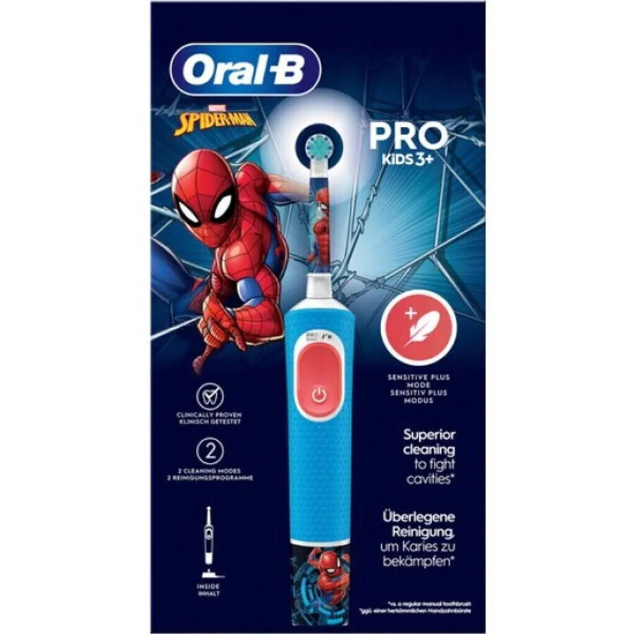 20260112103501_oral_b_vitality_pro_paidiki_odontovourtsa_mple Oral-B Vitality Pro Παιδική Ηλεκτρική Οδοντόβουρτσα - Image 1