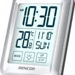 Sencor Μετεωρολογικός Σταθμός με Οθόνη LCD με Ξυπνητήρι FT0111