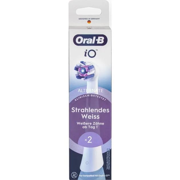 Oral-B Io Ανταλλακτικές Κεφαλές για Ηλεκτρική Οδοντόβουρτσα 2τμχ - Image 1