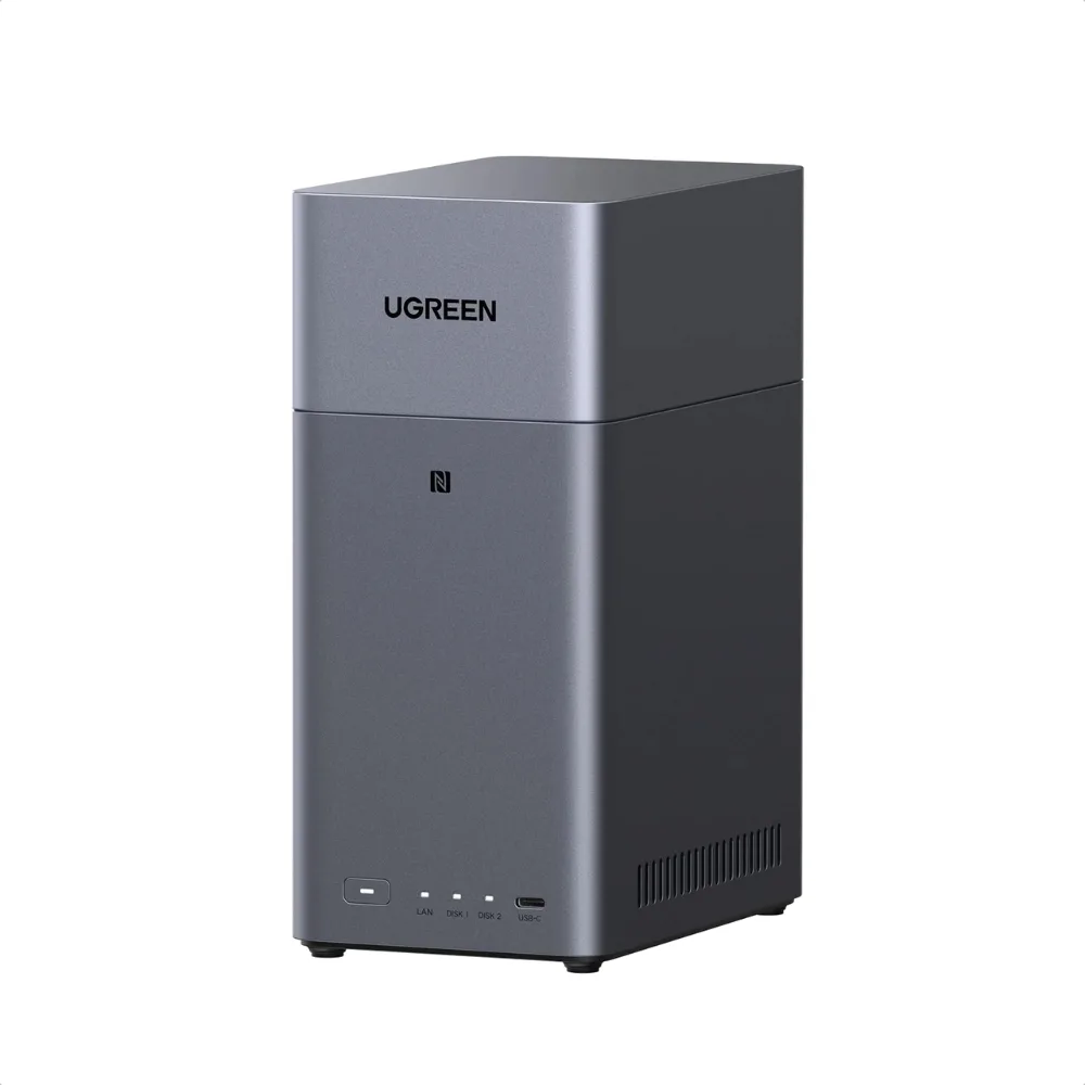 Ugreen DH2300 NAS Tower με 2 θέσεις για HDD/SSD - Image 1