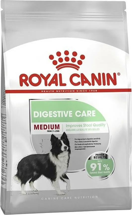 Royal Canin Digestive Care Medium 3kg Ξηρά Τροφή χωρίς Γλουτένη για Ενήλικους Σκύλους Μεσαίων Φυλών με Πουλερικά και Ρύζι - Image 1
