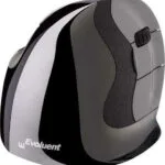Evoluent VerticalMouse D Medium Wireless Ασύρματο Εργονομικό Ποντίκι Μαύρο