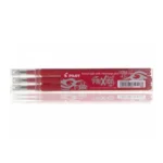 Pilot Frixion Ανταλλακτικό Μελάνι για Στυλό Medium σε Κόκκινο χρώμα Medium 0.7mm 3τμχ 3τμχ BLS-FR7-S3-R