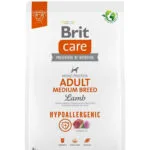 Brit Care Adult Medium Breed Hypoallergenic 3kg Ξηρά Τροφή για Ενήλικους Σκύλους Μεσαίων Φυλών με Αρνί