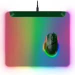 Razer Firefly V2 Pro Gaming Mouse Pad Medium (335mm) με RGB Φωτισμό μέσω USB Πράσινο RZ02-04920300-R3M1
