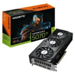 Gigabyte GeForce RTX 5070 Ti rev. 2.0 16GB GDDR7 Windforce OC Κάρτα Γραφικών GV-N507TWF3OCV2-16GD