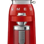 Smeg CGF03RDEU Ηλεκτρικός Μύλος Καφέ 150W με Χωρητικότητα 240gr Κόκκινος