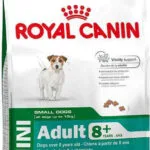 Royal Canin Mini Adult 8+ 8kg Ξηρά Τροφή για Ενήλικους Σκύλους Μικρόσωμων Φυλών με Πουλερικά και Ρύζι
