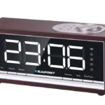 Blaupunkt Επιτραπέζιο Ψηφιακό Ρολόι με Ξυπνητήρι & Ραδιόφωνο Καφέ CR60BT