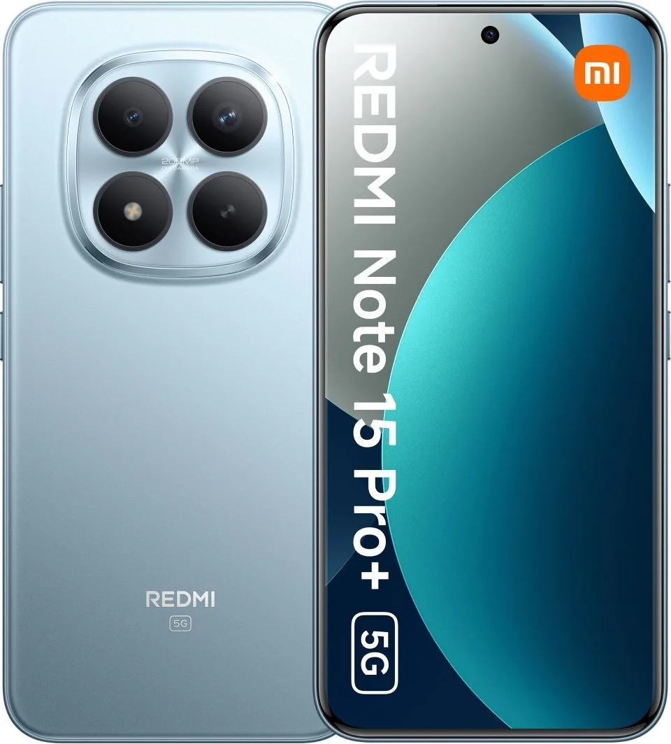 Xiaomi Redmi Note 15 Pro+ 5G Dual SIM (8/256GB) Glacier Blue - Image 1