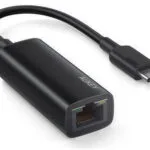 Aukey Cb-a30 Aluminium Gigabit Network Adapter 10 100 1000 Mbps Rj45 1 Gb S Usb 3.0 Type C