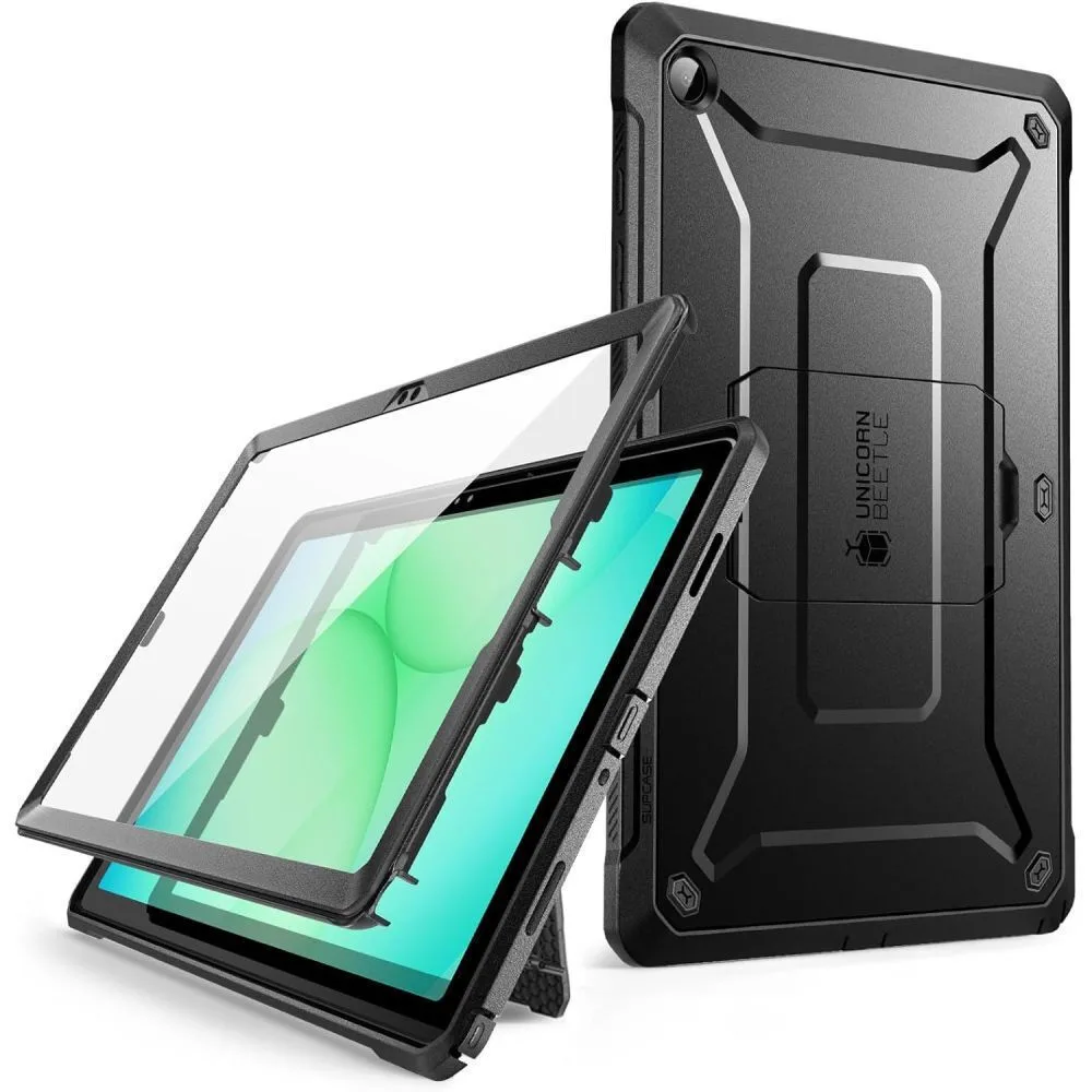 Supcase Unicorn Beetle Pro Flip Cover Μαύρη (Galaxy Tab A11+ Plus 11.0) - Image 1