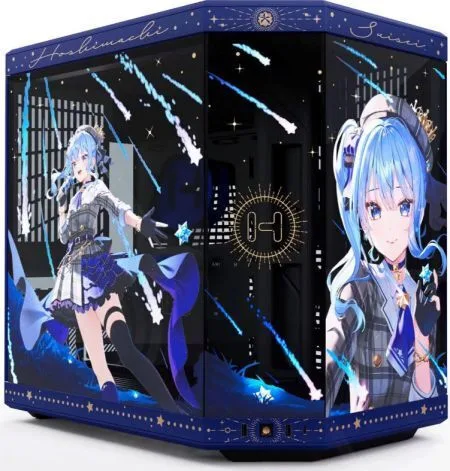 HYTE Y70 Gaming Midi Tower Κουτί Υπολογιστή με Πλαϊνό Παράθυρο Hoshimachi Suisei - Image 1