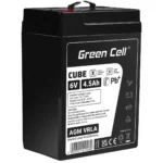 Green Cell Μπαταρία UPS με Χωρητικότητα 4.5Ah και Τάση 6V AGM6V4-5AH-J 1τμχ