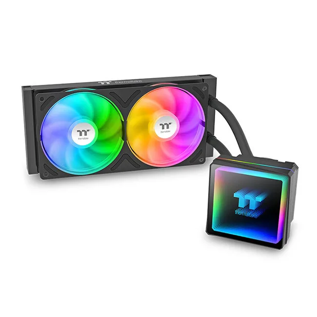 Thermaltake TH240 V3 ARGB Sync AIO (v3) Υδρόψυξη Επεξεργαστή Τριπλού Ανεμιστήρα 120mm για Socket AM4/AM5/1700/1200/115x - Image 1