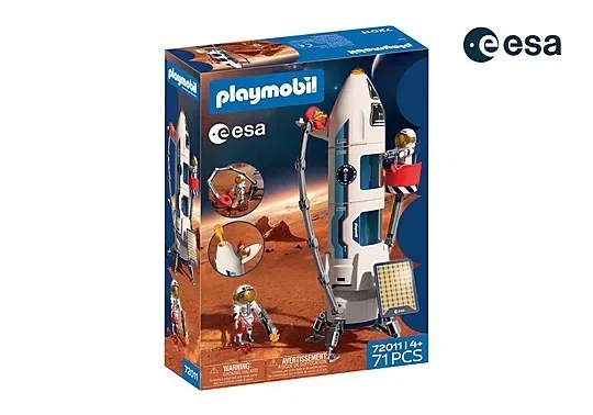 Playmobil Esa: Πύραυλος Εξερεύνησης Πλανήτη Άρη για 4 ετών 72011 - Image 1