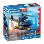 Playmobil City Action Αστυνομικό Ελικόπτερο για 4 ετών 72080