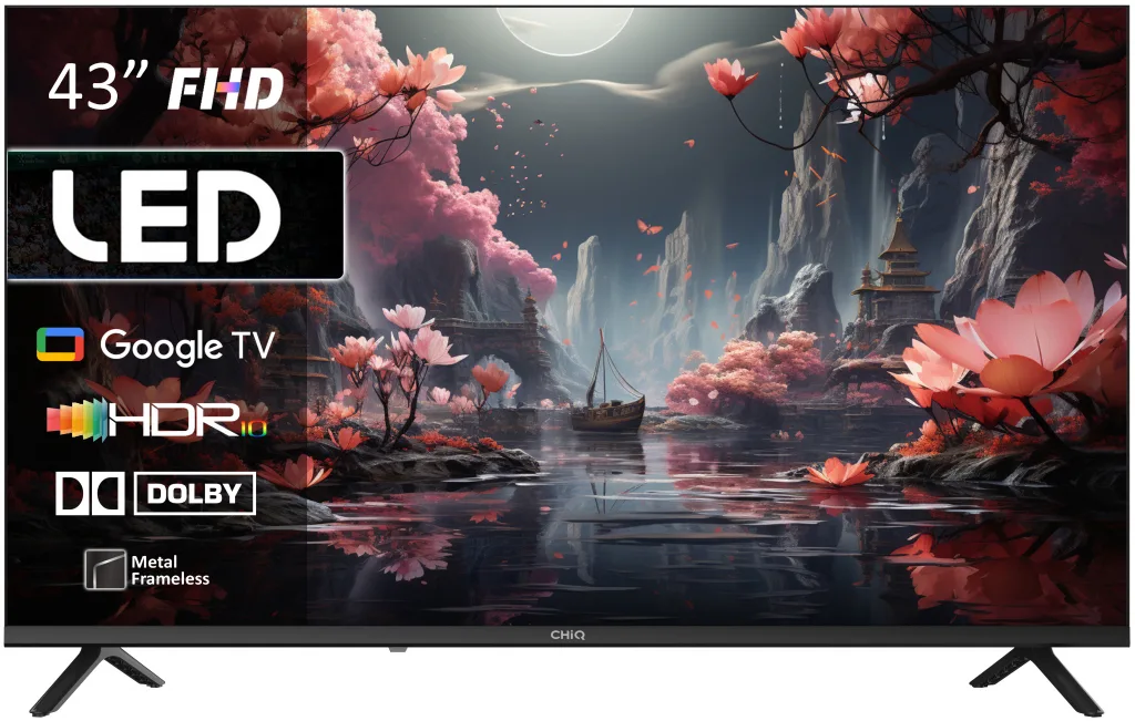 CHiQ Smart Τηλεόραση 43" Full HD LED LKD43M10GP HDR (2025) - Image 1