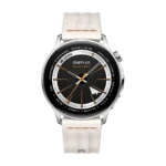 OnePlus Watch Lite Stainless Steel 45mm Αδιάβροχο με Παλμογράφο (Ασημί)