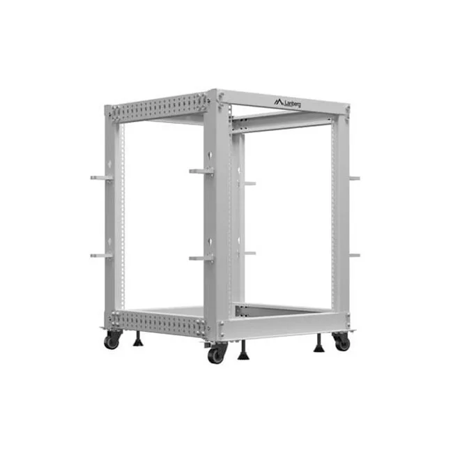 Lanberg Open Rack 15u 600x600-1100 Gray Or01-6115-s - Image 1
