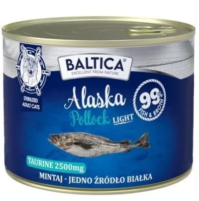 Baltica Υγρή Τροφή για Ενήλικες Γάτες σε Κονσέρβα Διαίτης, χωρίς Σιτηρά 185gr - Image 1